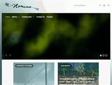 Tablet Screenshot of namanscatering.com